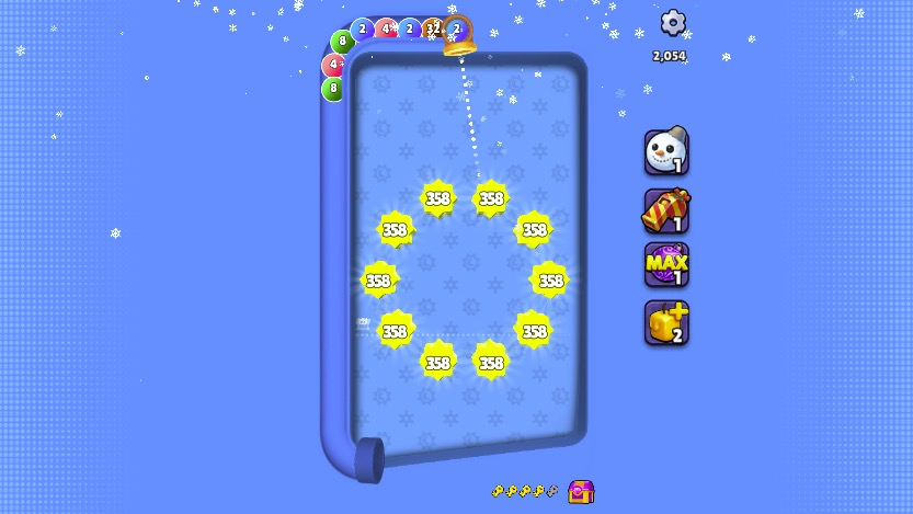 すべての障害物を消してステージクリアを目指そう