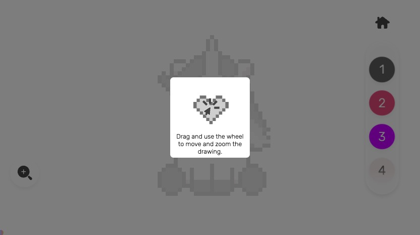 初心者にも安心、最初に詳しいチュートリアルが表示される