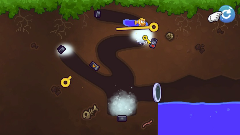 間違えたら右上のリセットボタンで再挑戦しよう