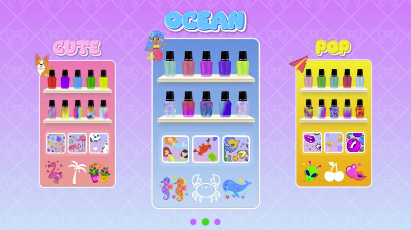 豊富なスタイルから好みのネイルを選ぶ楽しさ