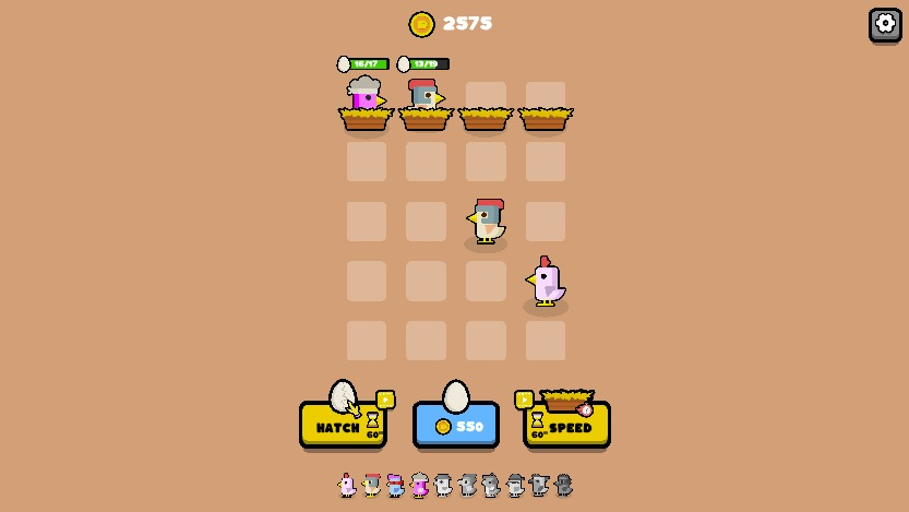 鶏を次々と増やし、牧場を賑やかにしよう！