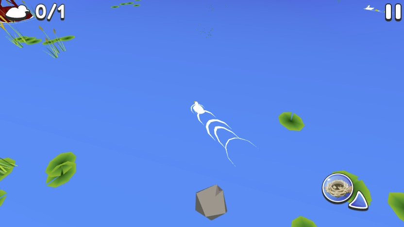 広大な池を自由に泳ぎ回り、冒険を楽しもう