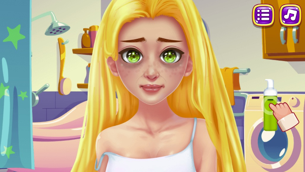 次のステップはメイクアップ、変身の時間が始まる