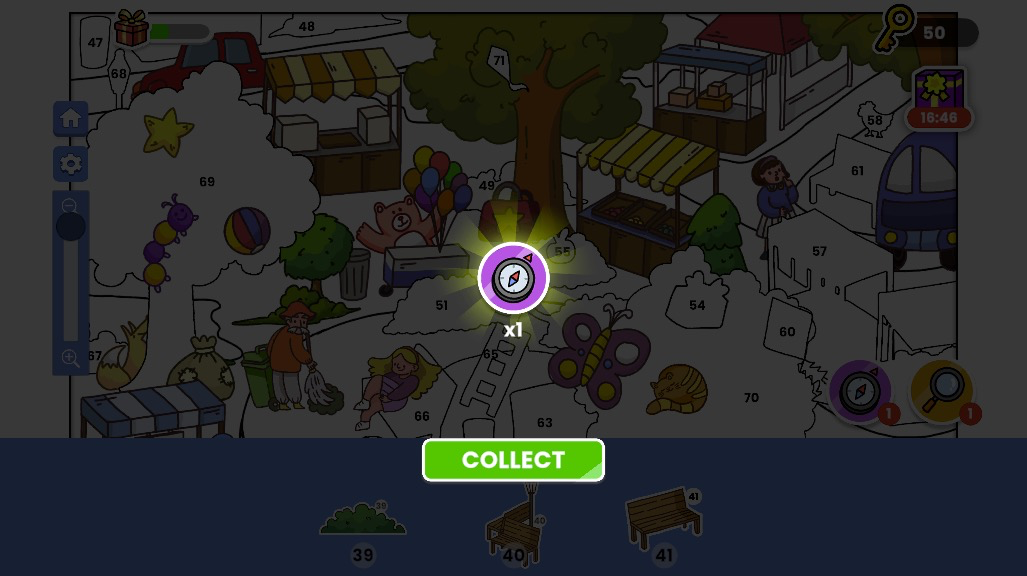 ギフトボックスを開くと特別なアイテムをゲットできる！