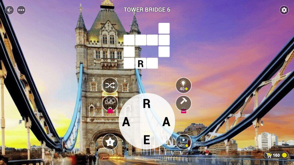 ヒントボタンで1文字が自動入力される親切設計