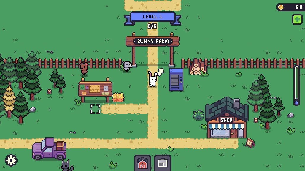 うさぎになって農場を経営するほのぼの体験