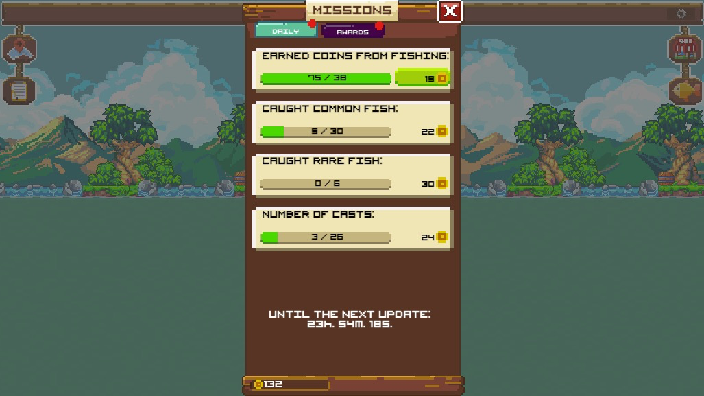 ミッションをクリアして、報酬としてコインを獲得しよう