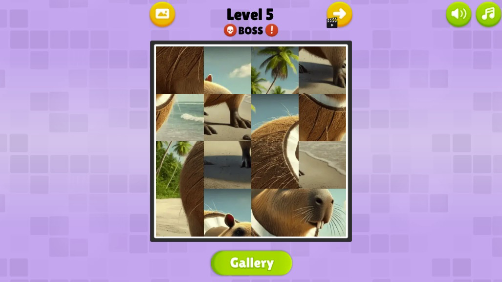 ステージが進むごとにパネルが増え、難易度が上昇する