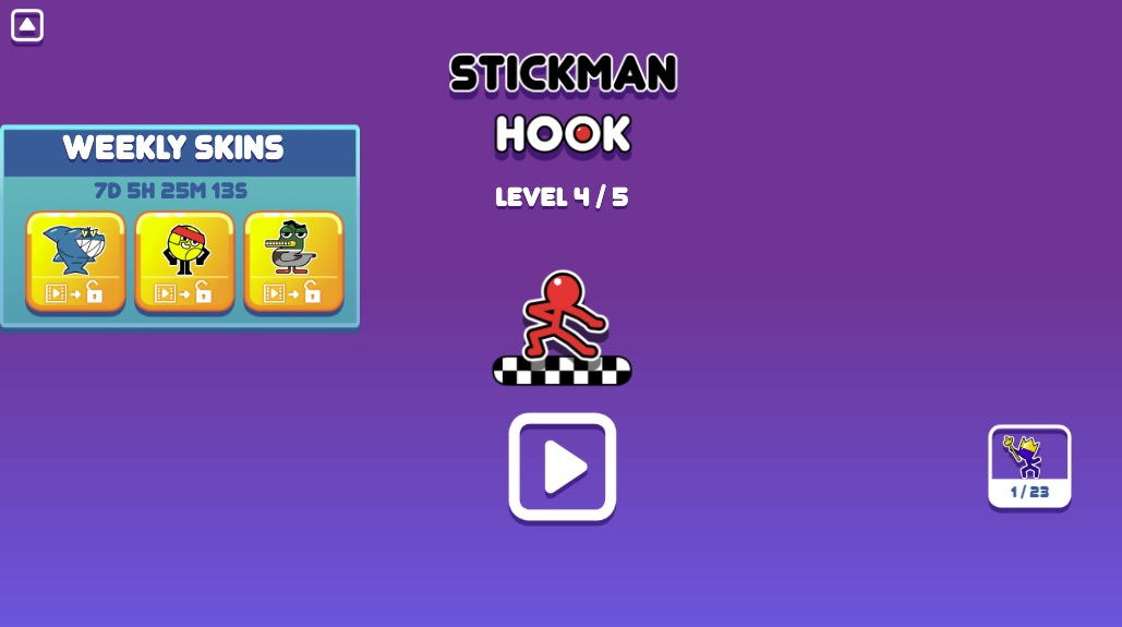 特定の動画視聴でスキンを解放し、キャラクターをカスタマイズ