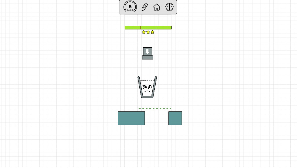 行き詰まったらヒント機能を使って、線を引く場所を確認できる