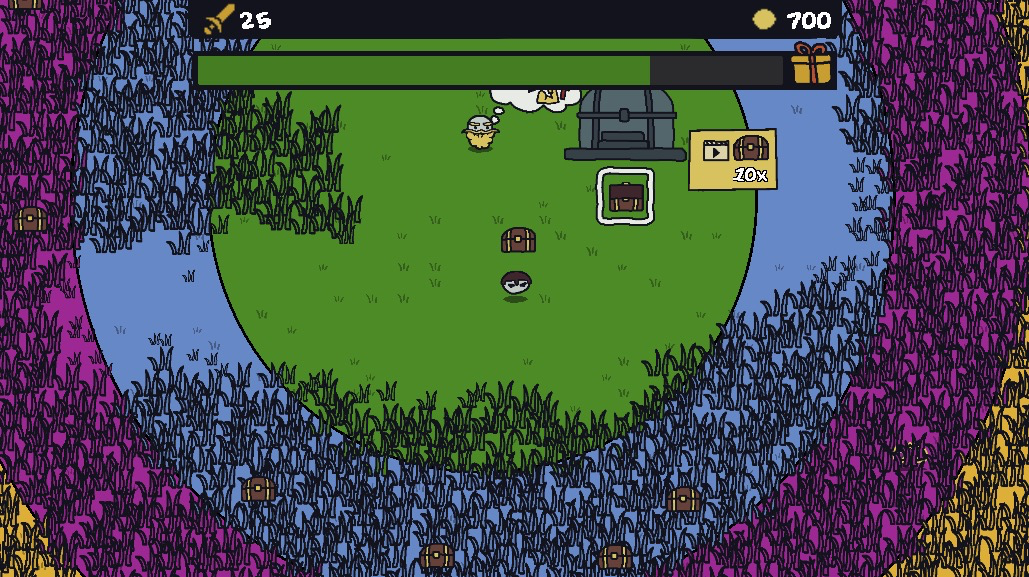 冒険の途中で見つけた宝箱をゲットして報酬を手に入れよう