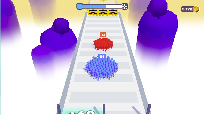 赤い敵が出現！仲間と協力して撃退しよう