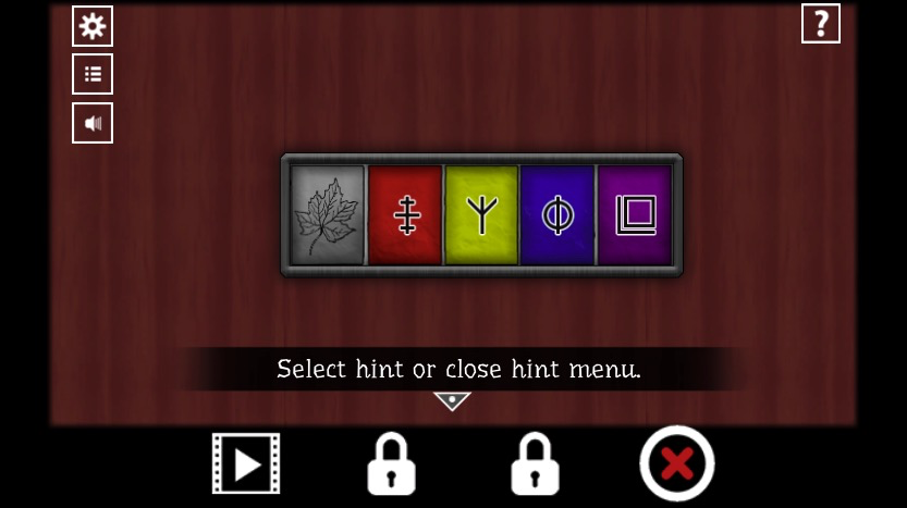 迷ったら右上のハテナアイコンをタップして、ヒントを確認しよう