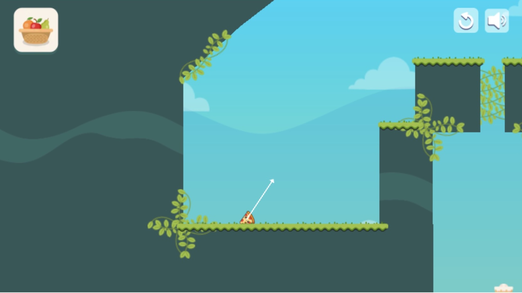 飛ばす方向を慎重に決め、チェリーをリリースして狙いを定めよう！