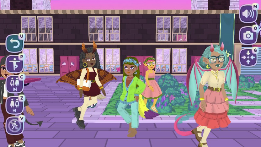 複数の女の子を一度にドレスアップできる楽しさが広がる！