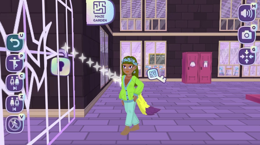 鍵を手に入れたら、フェンスを開けて新たなエリアに進もう！