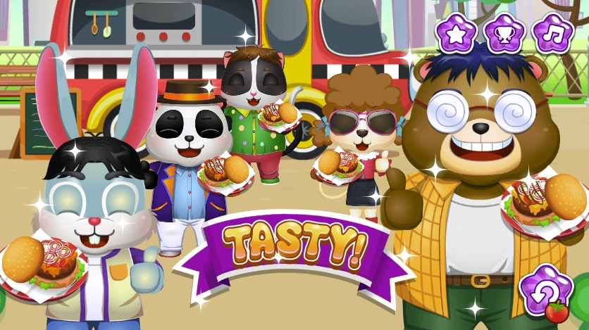 動物のお客さんの笑顔で成功を実感する