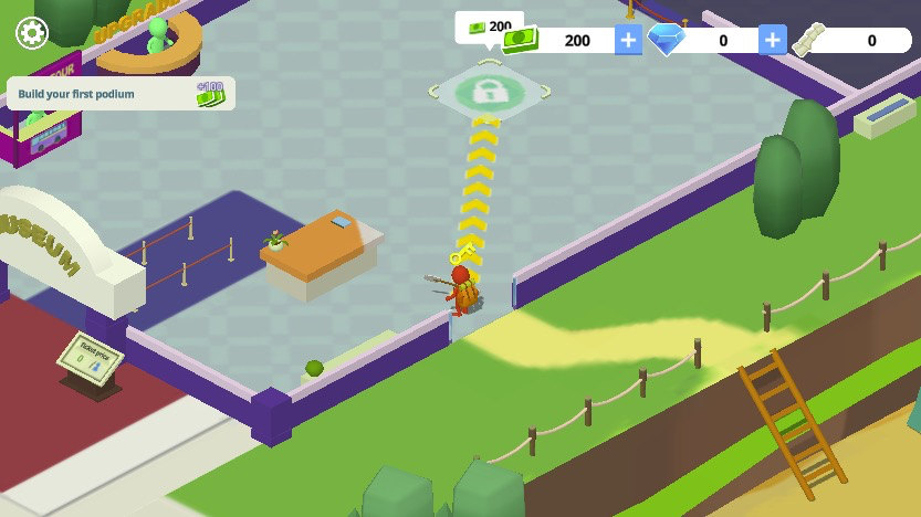 ゲームの基本を学ぶチュートリアルで、発掘の楽しさを体験しよう!